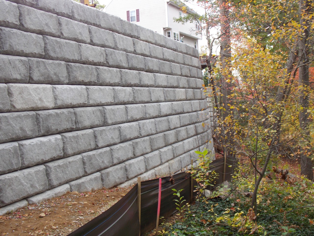 Gately Duplex Retaining Wall, Pine Street, Woburn, MA