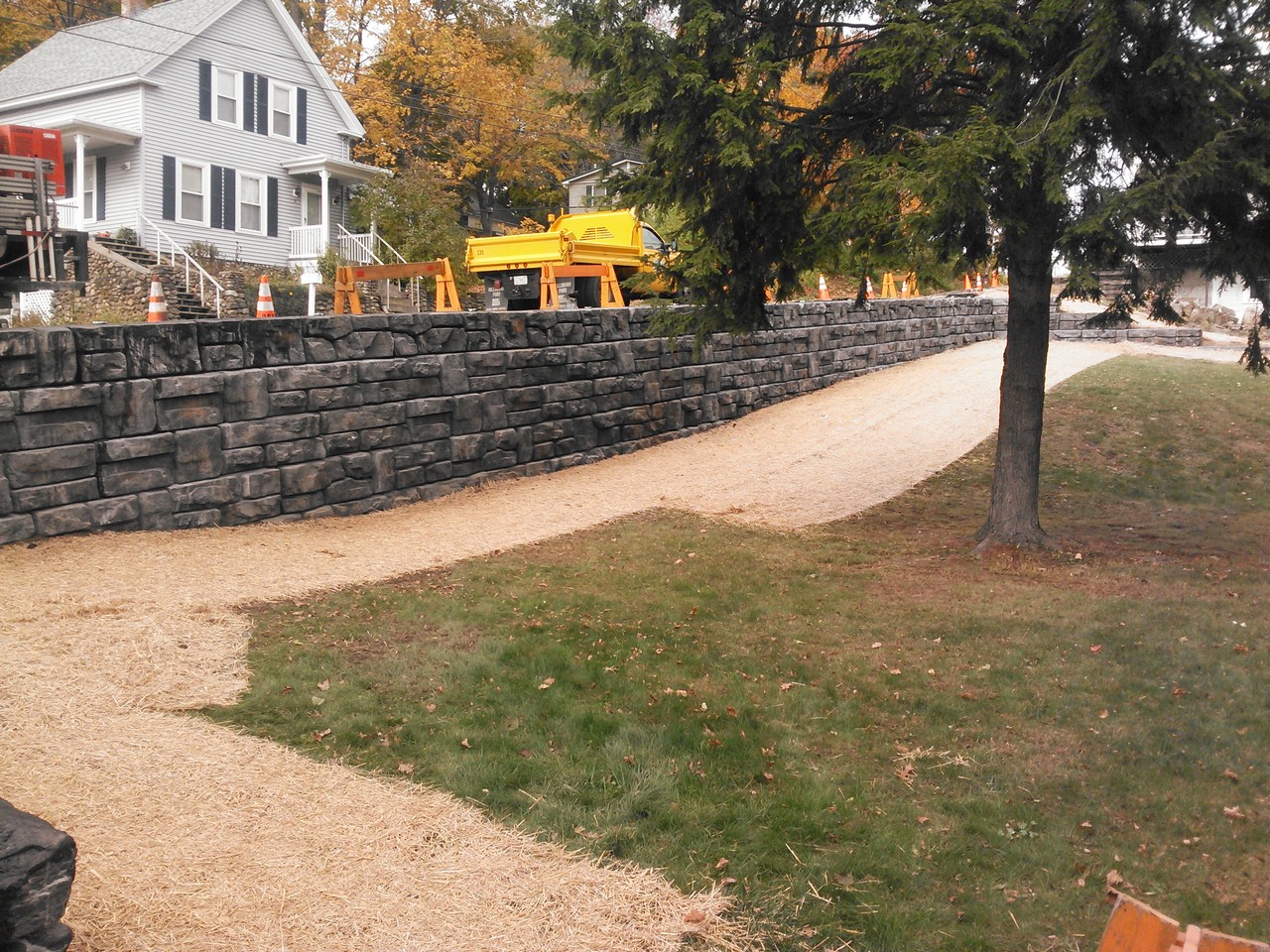 North Street Retaining Wall Design, Laconia, NH